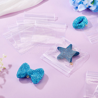 40Pcs PVC Resealable Bags ABAG-TADJ0001-03-1