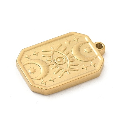 304 Stainless Steel Pendants STAS-I322-20G-1