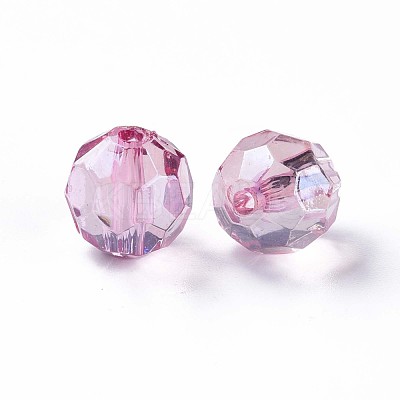 Transparent Acrylic Beads MACR-S373-101-P07-1