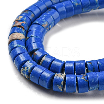 Synthetic Imperial Jasper Dyed Beads Strands G-D077-D01-01B-1