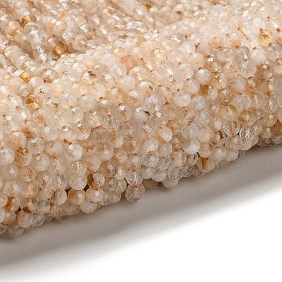Natural Citrine(Heated) Beads Strands G-RM2025524-A03-4mm-1