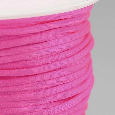 Nylon Satin Rattail Cords NWIR-Q010A-F106-1