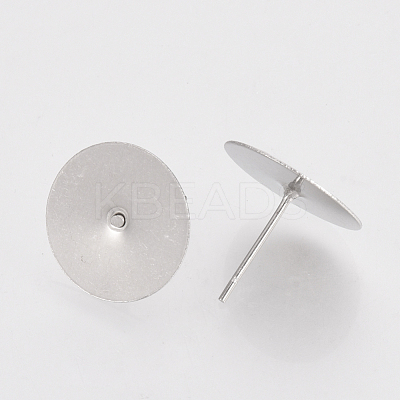 Tarnish Resistant 304 Stainless Steel Stud Earring Findings STAS-S079-04-1
