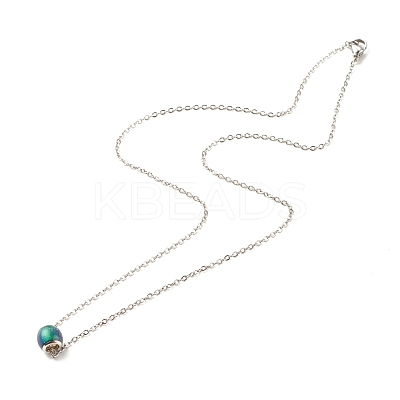 Mood Necklace NJEW-JN03809-1