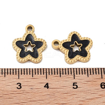 Ion Plating(IP) 316 Surgical Stainless Steel Charms STAS-U014-48G-01-1
