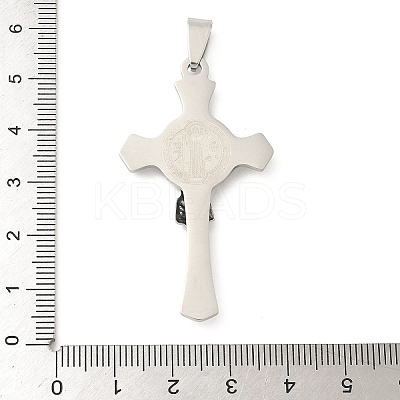201 Stainless Steel Laser Cut Big  Pendants STAS-P428-13P-02-1