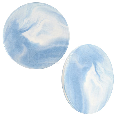 Marble Pattern Porcelain Wax Seal Mats AJEW-WH20007-82B-01-1
