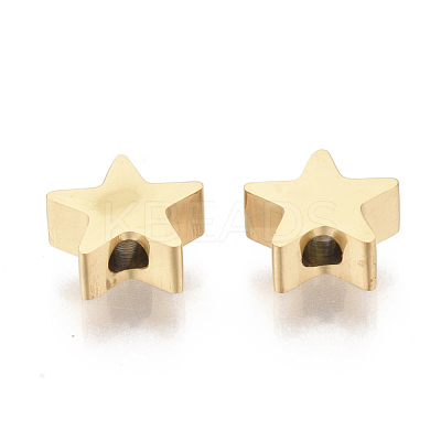 304 Stainless Steel Beads STAS-S079-184A-G-1
