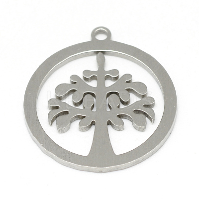 Non-Tarnish 201 Stainless Steel Pendants STAS-T008-084-1