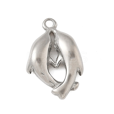 304 Stainless Steel Pendants STAS-S185-12P-1