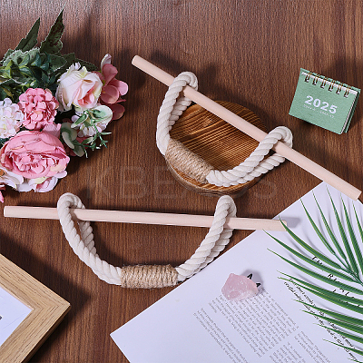 Cotton Linen Curtain Tiebacks AJEW-WH0248-656-1