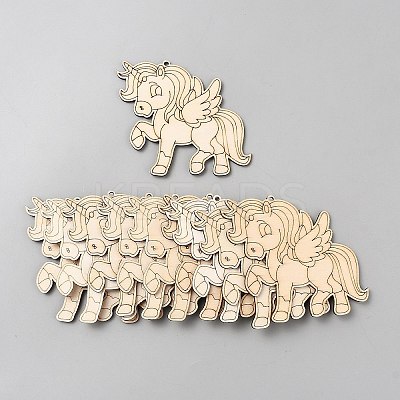 Unicorn Unfinished Wood Pieces WOOD-CJC0007-04F-1