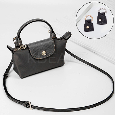 8Pcs 4 Colors PU Leather Undamaged Bag Triangle Buckle Connector FIND-WR0010-76-1
