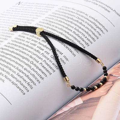 Adjustable Slider Bracelets BJEW-JB05460-03-1