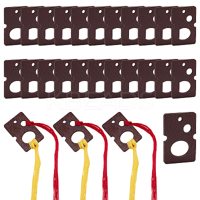 30Pcs Wood Thread Winding Boards AJEW-PH0012-44C-1