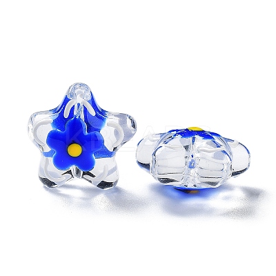 Transparent Glass Beads GLAA-H028-01F-1