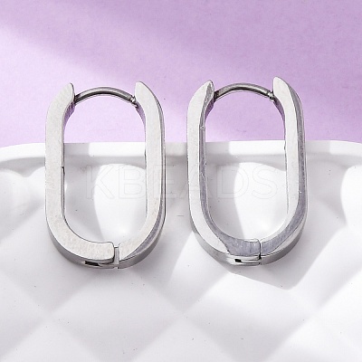 Tarnish Resistant 304 Stainless Steel Huggie Hoop Earrings LS-STAS-S103-21P-1