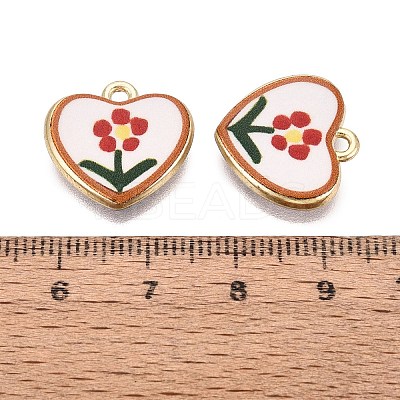 Valentine's Day Printed Alloy Pendants PALLOY-SZC0008-15A-1