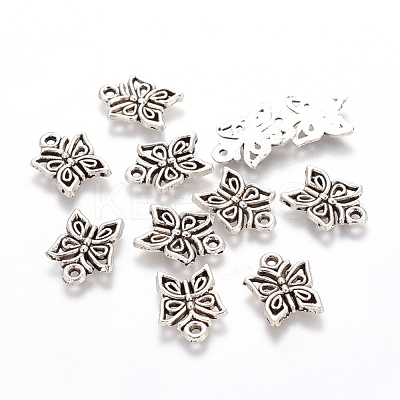 Tibetan Style Alloy Pendants TIBEP-A890-AS-LF-1