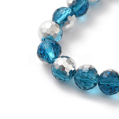 Electroplate Glass Beads EGLA-F163-03A-1