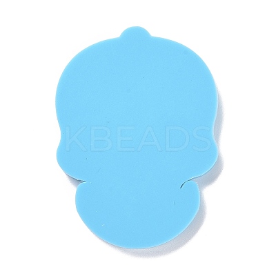 DIY Skull with Heart Pendant Silicone Statue Molds DIY-D060-44-1