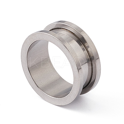 Non-Tarnish 304 Stainless Steel Ear Plugs Gauges EJEW-G317-01N-P-1