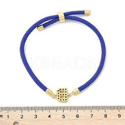 Adjustable Nylon Cord Bracelets BJEW-C096-01G-02-1