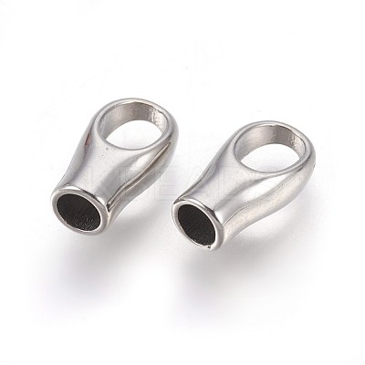 Tarnish Resistant 304 Stainless Steel Cord Ends STAS-L219-04P-1