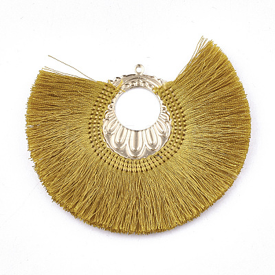 Polyester Tassel Big Pendant Decorations FIND-S291-07-1