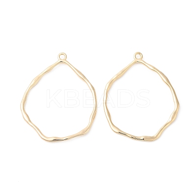 Brass Open Back Bezel KK-O144-03G-1