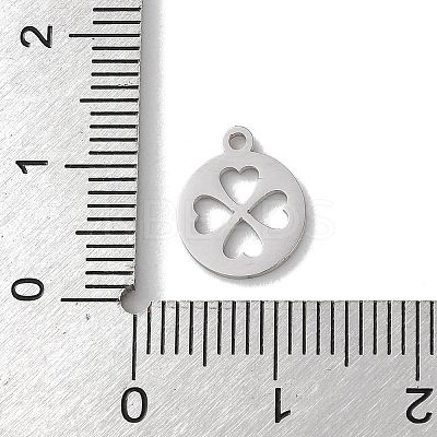 304 Stainless Steel Pendants STAS-L292-02P-1