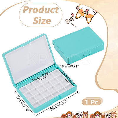 Watercolor Paints Tins Box AJEW-WH0696-060A-1