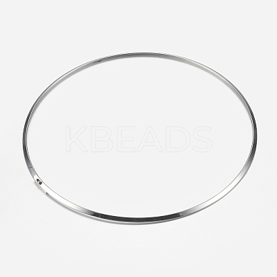 Tarnish Resistant 304 Stainless Steel Choker Necklaces LS-NJEW-F204-01P-1