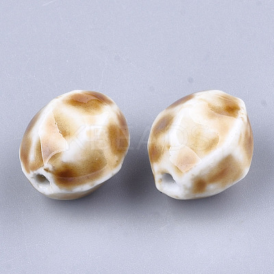 Handmade Porcelain Beads PORC-S498-47N-1