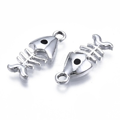 Alloy Enamel Pendants ENAM-N054-49-RS-1