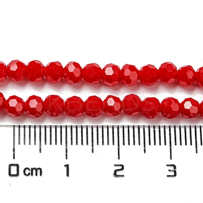 Opaque Glass Beads Stands X-EGLA-A035-P4mm-D16-1
