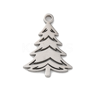 Anti-Tarnish Christmas 201 Stainless Steel Pendants LS-STAS-Q015-10P-1