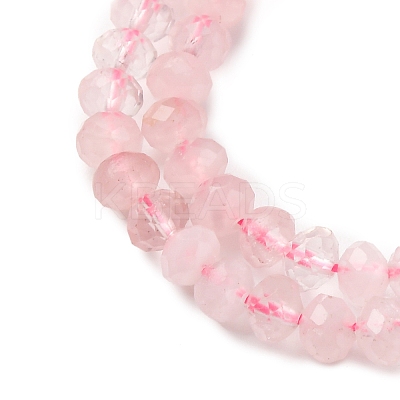 Natural Rose Quartz Beads Strands G-D320-B06-4x3mm-1
