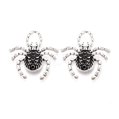 Alloy Rhinestone Enamel Pendants PALLOY-R151-67AS-01-1