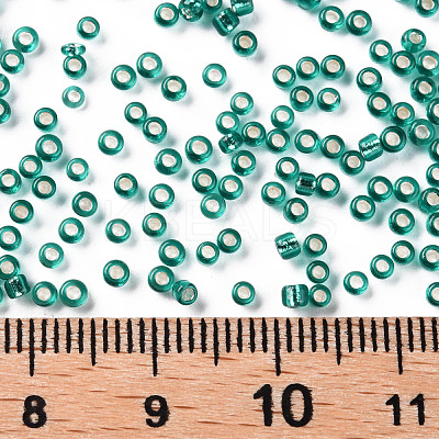 11/0 Grade A Transparent Glass Seed Beads X-SEED-Q007-F51-1