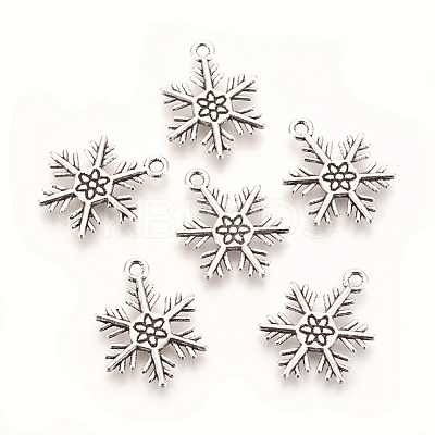 Tibetan Style Alloy Pendants TIBEP-3264-AS-NR-1