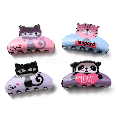 Cat Shape PVC Claw Hair Clips PHAR-P008-A01-1