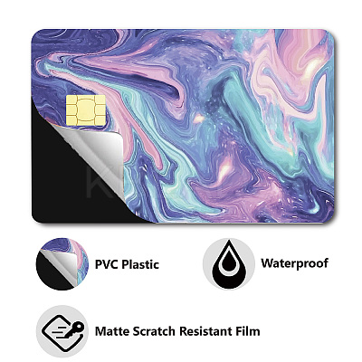 PVC Plastic Waterproof Card Stickers DIY-WH0432-007-1