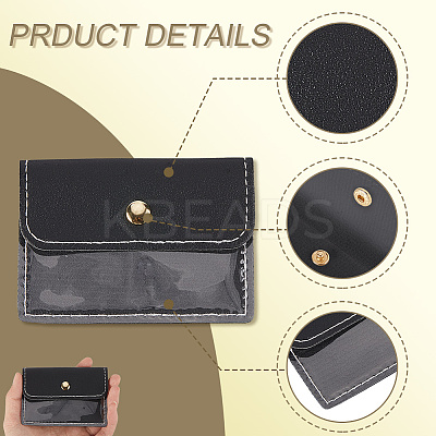 8Pcs Portable Imitation Leather Jewelry Bags for Travel ABAG-SP0001-38B-1
