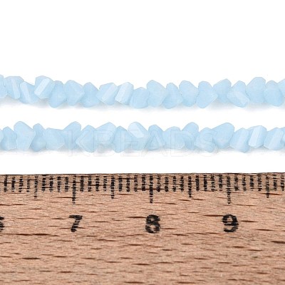 Opaque Glass Beads Strands GLAA-N019-3mm-16-1