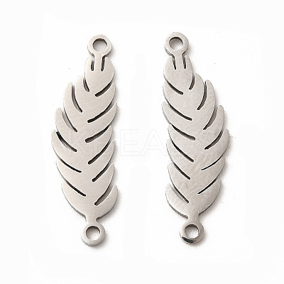 Non-Tarnish 201 Stainless Steel Connector Charms STAS-K251-077P-1
