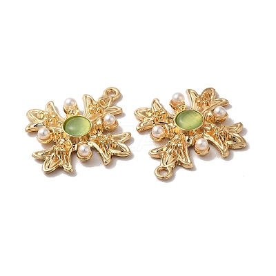 Resin Pendants PALLOY-E028-02G-04-1