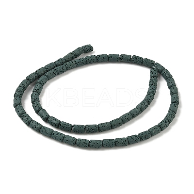 Handmade Porcelain Imitation Lava Rock Beads Strands PORC-P032-04M-1