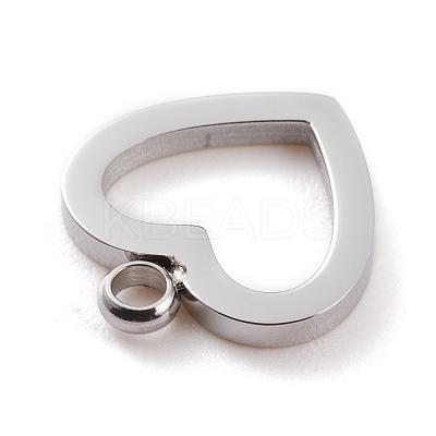 Non-Tarnish 304 Stainless Steel Charms STAS-Y002-04P-1