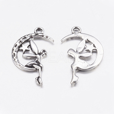 Zinc Alloy Fairy Sprite Charms LS-PALLOY-A18526-AS-LF-1